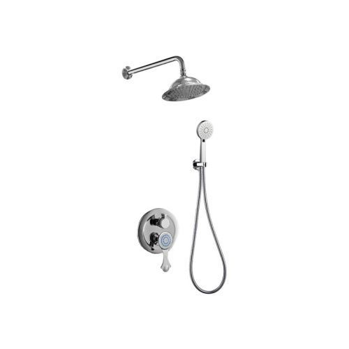 Душевая система Bronze de Luxe NT800/B02-2 встраиваемая в стену цвет хром