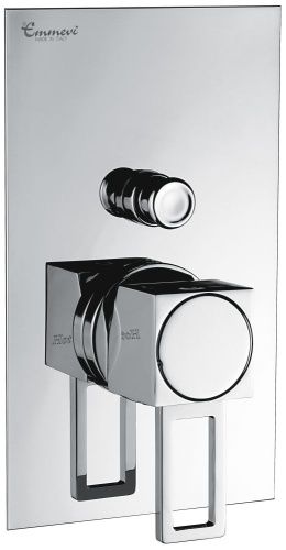 Смеситель Emmevi Gea 26019LA/CR встраиваемый в стену хром