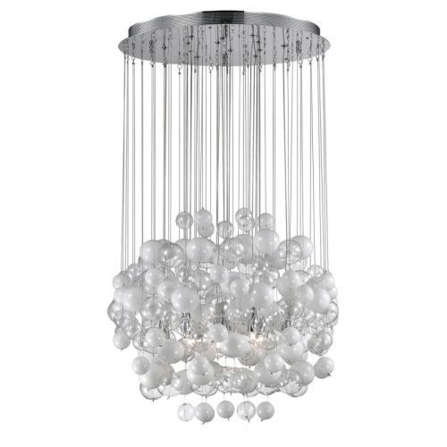 Люстра подвесная Ideal lux Bollicine (Боллицине) Bollicine SP14 Bianco