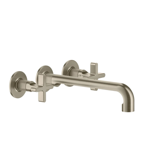 Смеситель для раковины Gessi Inciso 58192#149 встраиваемый в стену никель (внешняя часть)