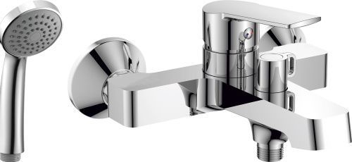Смеситель для ванны Rush Balearic BA3935-44 настенный хром