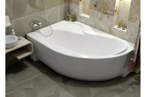 Ванна акриловая Relisan Adara Гл000013733 160х100 пристенная ассиметричная