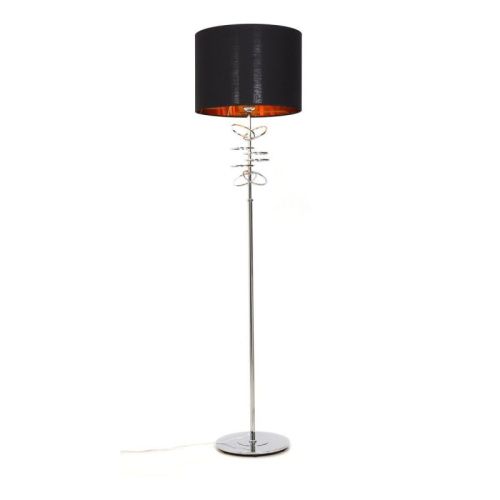 Торшер Lumina Deco Milari (Милари) LDF 5530 CHR+BK