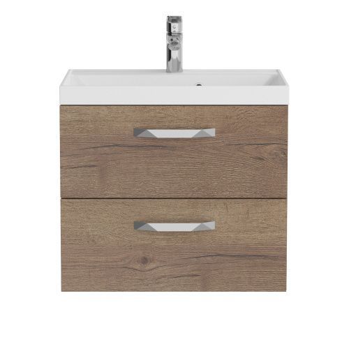 Тумба под раковину BelBagno Aurora AURORA-700-2C-SO-RT 70х45х50 подвесная цвет коричневый