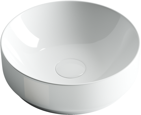 Раковина Ceramica Nova ELEMENT 36 см CN6005 накладная цвет белый - фото 2