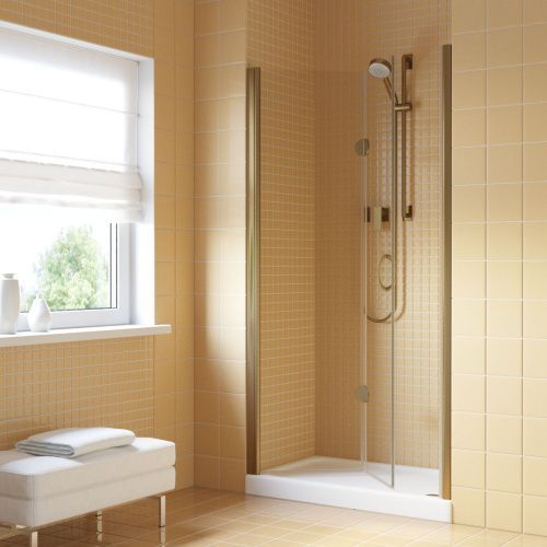 Душевая дверь Vegas-Glass GPS LUX GPS LUX 85 05 crystalvision L 85х200 стекло прозрачное профиль бронза