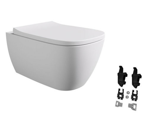 Унитаз подвесной Alice Wunder 45000101SET белый