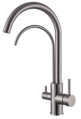 Смеситель для кухни Fmark FS0162 на мойку сатин