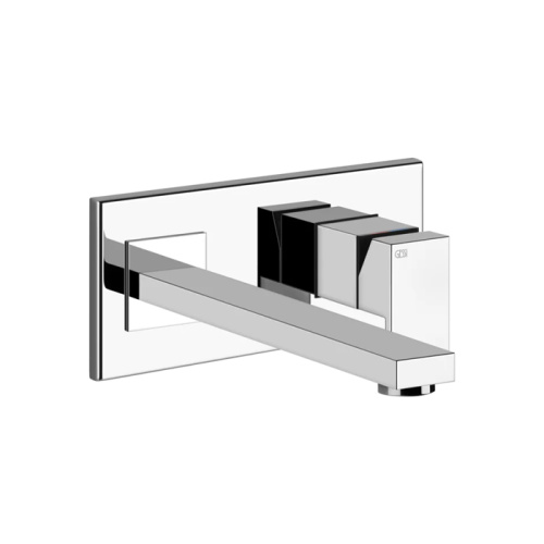 Смеситель для раковины Gessi Rettangolo 44838#031 встраиваемый в стену хром (внешняя часть)