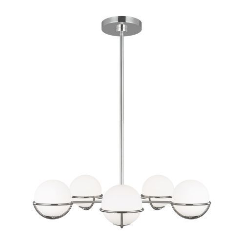 Люстра на штанге Feiss Apollo (fe) (Аполло (фе)) FE-APOLLO5-PN