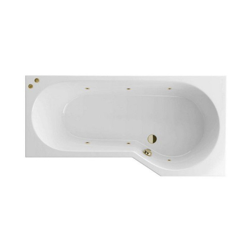 Ванна гидромассажная Excellent BE SPOT WAEX.BSP16.SOFT.BR 160х80 асимметричная