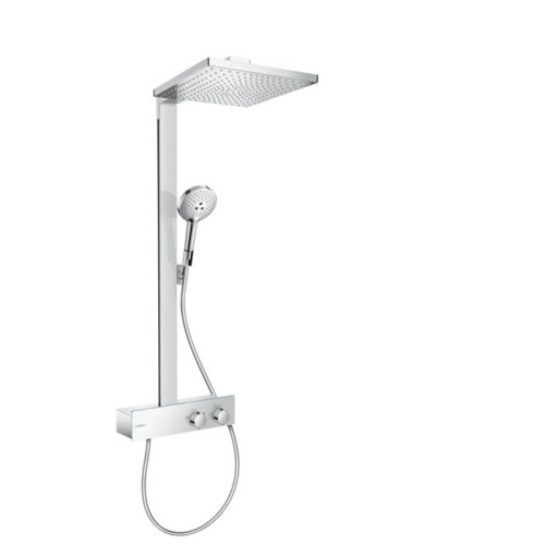 Душевая стойка Hansgrohe Raindance E 27362000 настенная цвет хром с термостатом