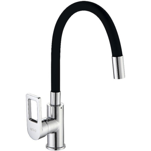 Смеситель для кухни D-Lin D155308-1 на мойку черный