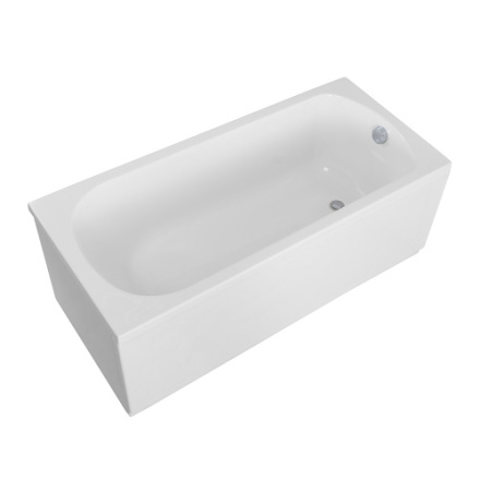 Ванна акриловая Cezares ECO ECO-175-75-41-W37 175х75 пристенная прямоугольная