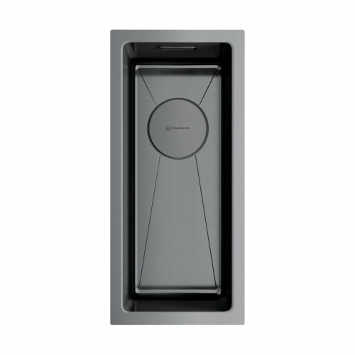 Кухонная мойка Omoikiri TAKI 4973105 20х44 цвет вороненая сталь