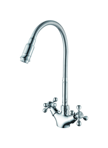 Смеситель для кухни D-Lin D153810-Q на мойку хром