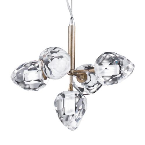 Люстра подвесная Delight Collection On the Rocks (Он тхе Роцкс) P68038M-5 gold
