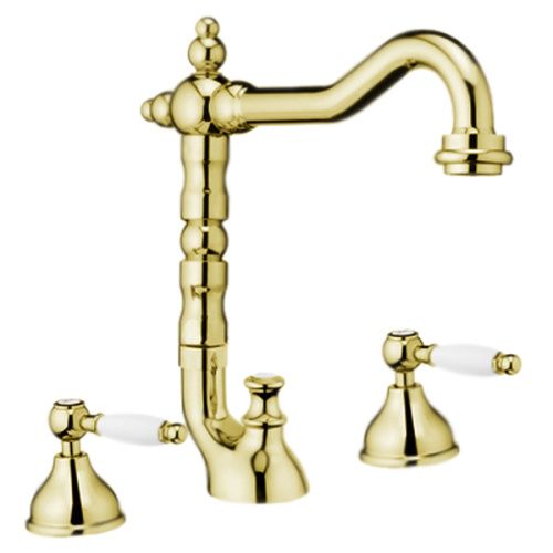 Смеситель Webert Dorian DO750202010 на раковину золото