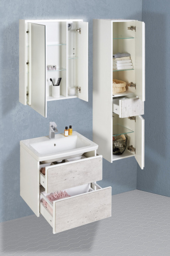 Шкаф-зеркало Roca Ronda ZRU9303008 70х14,5х78 подвесной