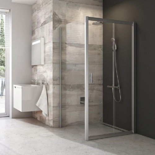 Душевая перегородка Ravak  9BH70C00Z1 140x190 стекло прозрачное профиль хром