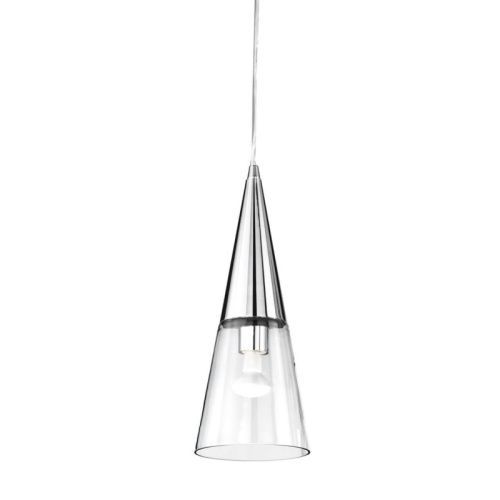 Светильник подвесной Ideal lux Cono (Цоно) Cono SP1 Cromo