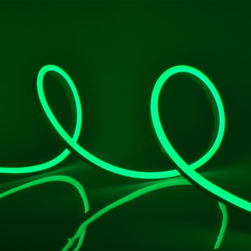 Светодиодная лента Uniel ULS-N11-2835-120LED/m-8mm-IP67-DC24V-10W/m-15M-GREEN катушка в герметичной упаковке