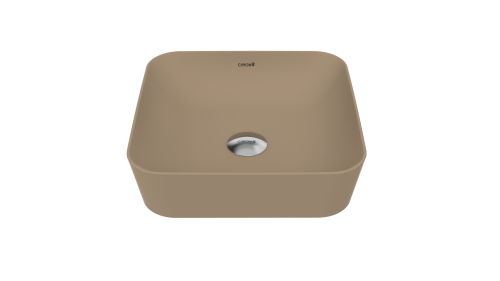 Раковина Creavit Ultra 40 см UL040-00CM00E-0000 накладная цвет коричневый