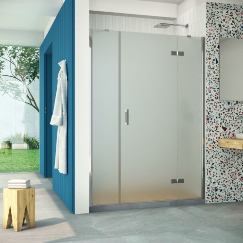 Душевая дверь Vegas-Glass AFP-F Retta AFP-F Retta 150 08 10 R 150х200 стекло матовое профиль хром