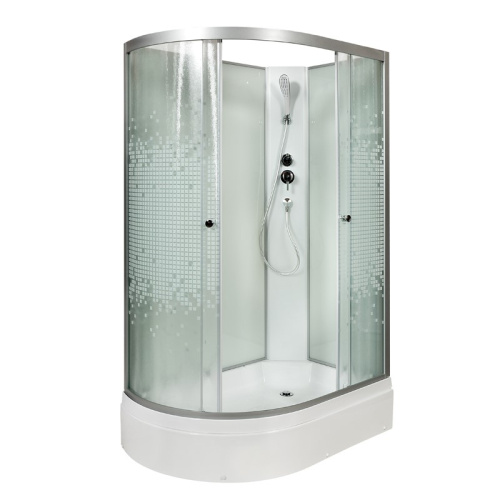 Душевая кабина AvaCan L720RN 120х80 асимметричная