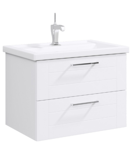 Тумба под раковину Aqwella Y MAN01072 67х45х49 подвесная цвет белый