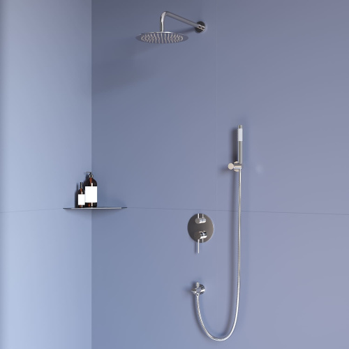 Душевая система RGW Shower Panels (Шоувер панелс) 21140852-01 встраиваемая в стену цвет хром