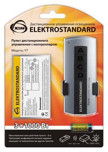 Пульт управления светом Y7 Elektrostandard Y7 4690389007620