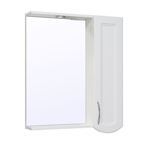 Зеркало-шкаф RUNO Неаполь 00-00001030 65х75 подвесной цвет белый