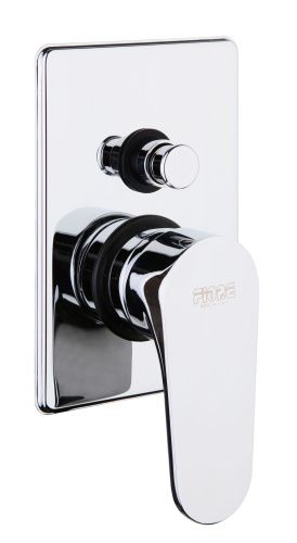 Смеситель для ванны и душа Fiore 75CR6517 встраиваемый в стену хром с термостатом