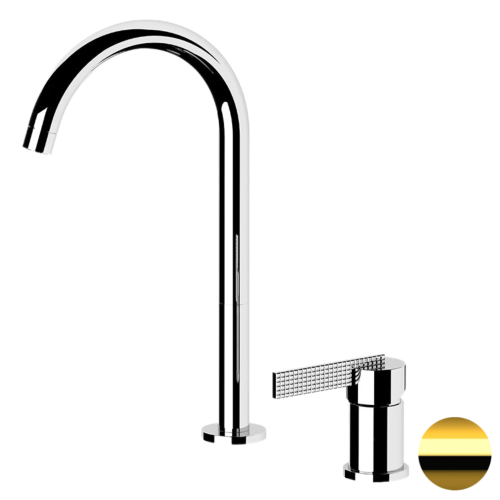 Смеситель Daniel Club ANC655LDO на раковину золото