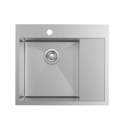Кухонная мойка IDDIS Haze HAZ59SLi77 59х51 цвет сатин поверхность матовая