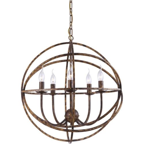 Люстра подвесная Arte Lamp Kopernik (Коперник) A1703SP-5BR
