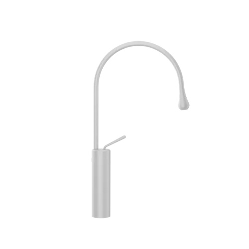 Смеситель Gessi Goccia 33609#279 на раковину белый