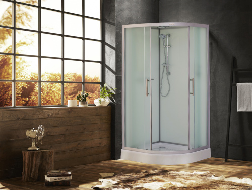Душевая кабина Esbano ELEGANCIA ESKB100CR 100х100 четверть круга с крышей