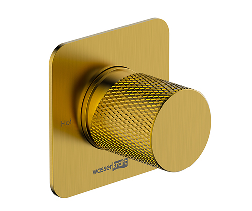 Смеситель для душа WasserKRAFT Schunter 8200 8251 встраиваемый золото