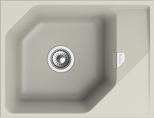 Кухонная мойка Rivelato LOCUS LS-65 topazio 65х50 цвет бежевый