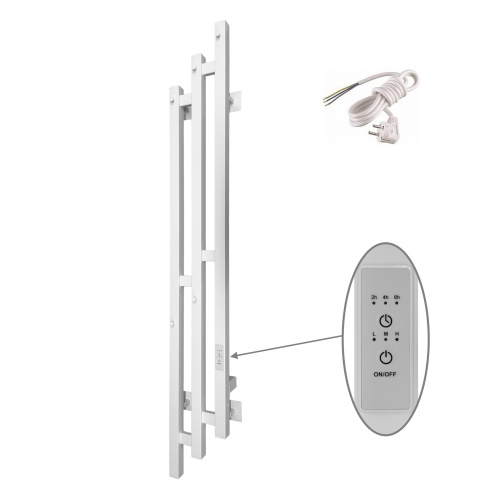 Полотенцесушитель Altasan БризПроф БризПроф12017БМ подвесной 17х121 электрический белый матовый