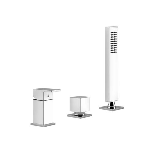 Смеситель Gessi Rettangolo 20043#031 на борт ванны хром