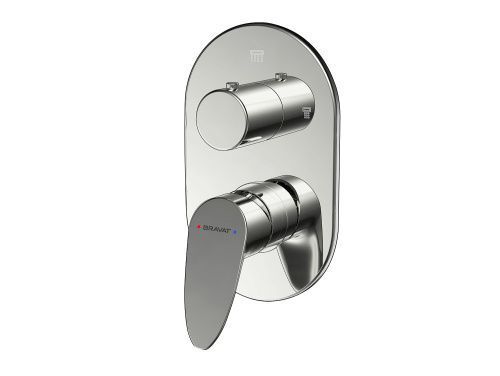 Смеситель для душа Bravat Drop P69190C-2-RUS встраиваемый в стену хром