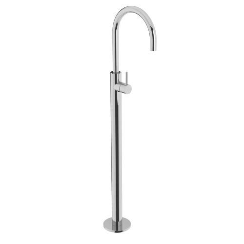 Смеситель Oioli Micro MIEP103RO/C47 напольный золото брашированное