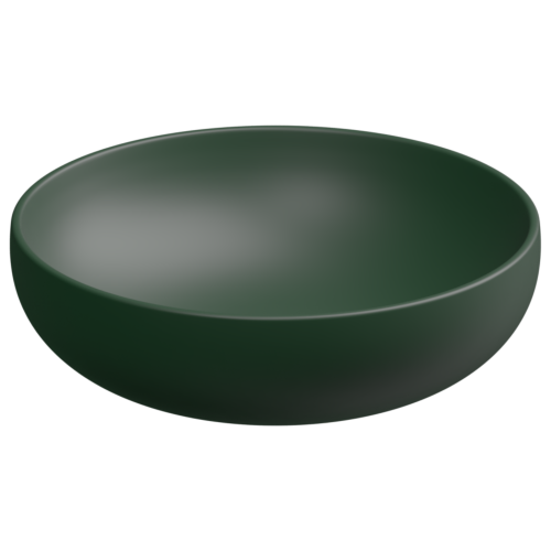 Раковина GSG Ceramic Design Easy 45см EALAVRO45036 накладная цвет болотный