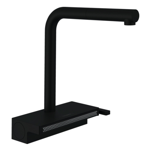 Смеситель для кухни Hansgrohe Aquno Select 73836670 на мойку черный