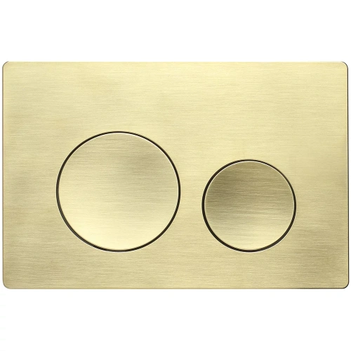 Кнопка смыва механическая Veconi FLUSH FLV2-G цвет золото