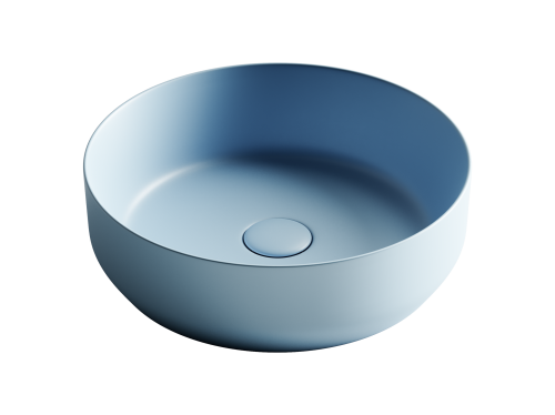 Раковина Ceramica Nova ELEMENT 39 см CN6022ML накладная цвет голубой матовый