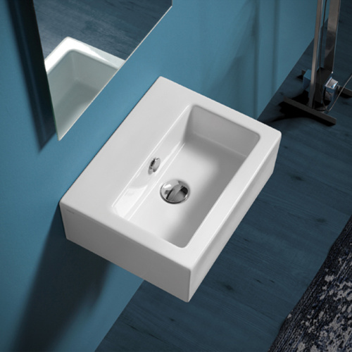 Раковина Simas Flow 43 см FZ14bi*0 подвесная цвет белый